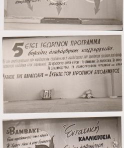 [Κιλκίς]: Διεύθυνσις Γεωργίας Κιλκίς, Γεωργοεκπαιδευτική Έκθεσις εις επίπεδον Τομέως Πολυκάστρου 14-16. 9. 1962. [Κείμενον: Στ. Παπανικολάου Διευθυντής Γεωργίας, Πληροφοριακόν δελτίον, 4φφ. χειρόγραφα * 6 ασπρόμαυρες φωτογραφίες, διαστάσεις 14Χ9 * Πρόγραμμα, δίφυλλο]