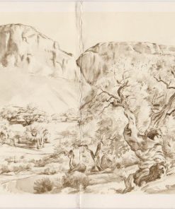 Βρασίδας Τσούχλος, [Κατάλογος εκθέσεως], 1979, δίφυλλο, διαστάσεις 26Χ20, "τσακισμένο στη μέση