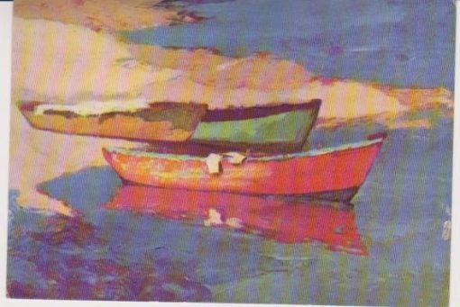 [Ζωγραφική, κάρτα]: Πίνακας του Μ. Οικονόμου [1881-1934], έκδοση της Εμπορικής Τραπέζης της Ελλάδος