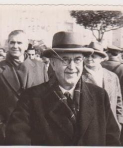 [Πολιτικά, Αλέξανδρος Σβώλος]: Ασπρόμαυρη φωτογραφία του Αλεξάνδρου Σβώλου, πιθανόν δεκαετία του '50, διαστάσεις 13Χ9