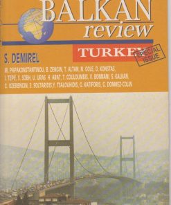 BALKAN REVIEW, περιοδική έκδοση του Βαλκανικού Κέντρο Τύπου [δίγλωσσο: ελληνικά και αγγλικά], Θεσσαλονίκη. Τεύχος 7, Άνοιξη 1996, σ.80. Αφιέρωμα στην Τουρκία. Από τα περιεχόμενα: Η εχθρότητα δεν ωφελεί και δε διαρκεί για πάντα. Συνέντευξη του Προέδρου κ. Σουλεϊμάν Ντεμιρέλ * Μιχ. Παπακωνσταντίνου, Διάλογος και προσφυγή σε διεθνή δικαιοδοτικά όργανα * Δημ. Κώνστας, Το Κυπριακό έκλεισε ή ανοίγει; * Σ. Σολταρίδης, Η Τουρκική πολιτική και οι επιπτώσεις της στην Μουσουλμανική μειονότητα της Θράκης