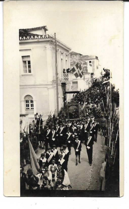 [Μεσολόγγι, φωτογραφία]: "Μεσολόγγιον 4/4/34 ", ασπρόμαυρη, διαστάσεις 7Χ11,5cm