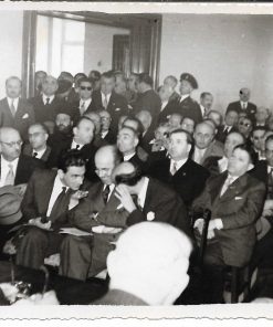 [Πάτρα, φωτογραφία]. "Συνέδριο Εμπορικών και Βιομηχανικών Επιμελητηρίων 9/5/54-12/5/54" III, ασπρόμαυρη, διαστάσεις 13Χ9cm
