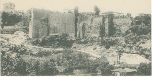 [Τραπεζούς, κάρτα]: Ancienne Fortification de Trébizonde, ασπρόμαυρη