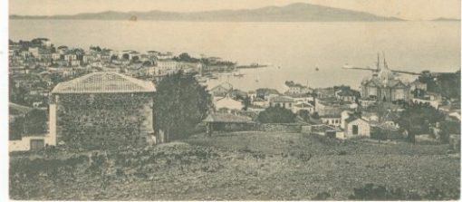 [Μυτιλήνη, κάρτα]: Πανόραμα Μυτιλήνης, απρόμαυρη, Collection Tchivoglou Frères, Mételin, αχρησιμοποίητη
