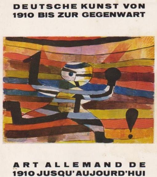 Deutsche Kunst von 1910 bis zur gegenwart - Art allemande 1910 jusqu' aujourd' hui [Κατάλογος εκθέσεως], Saloniki - Athen